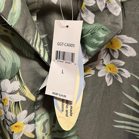 High Surf Hawaiian Shirt. Mens Size Large. Never Worn. NWT - Picture 2 of 10